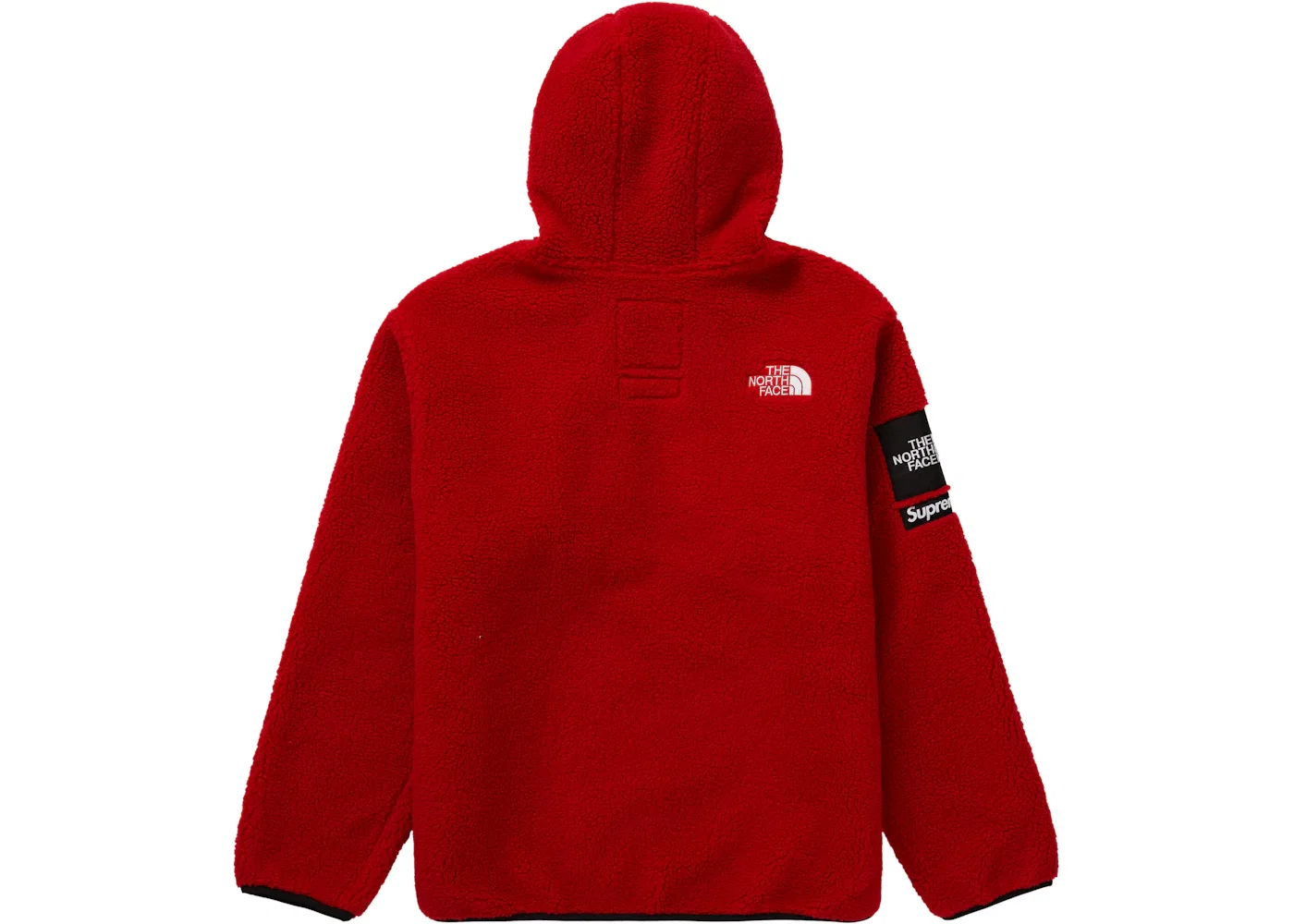 Мужская флисовая куртка с принтом Fleece Jacket Supreme, Red — фото 3