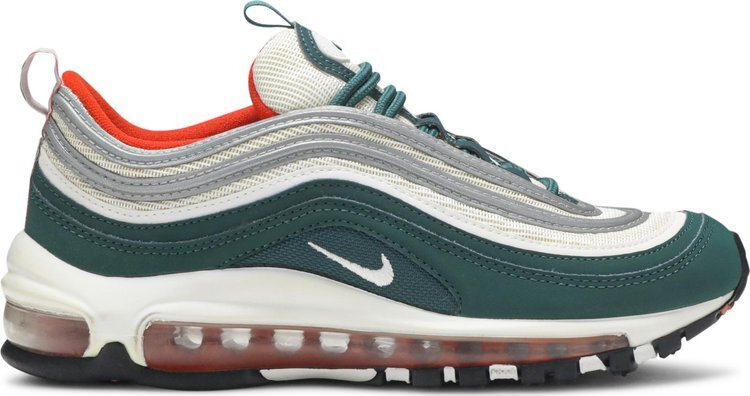 

Кроссовки Nike Air Max 97 GS 'Miami Dolphins', зеленый