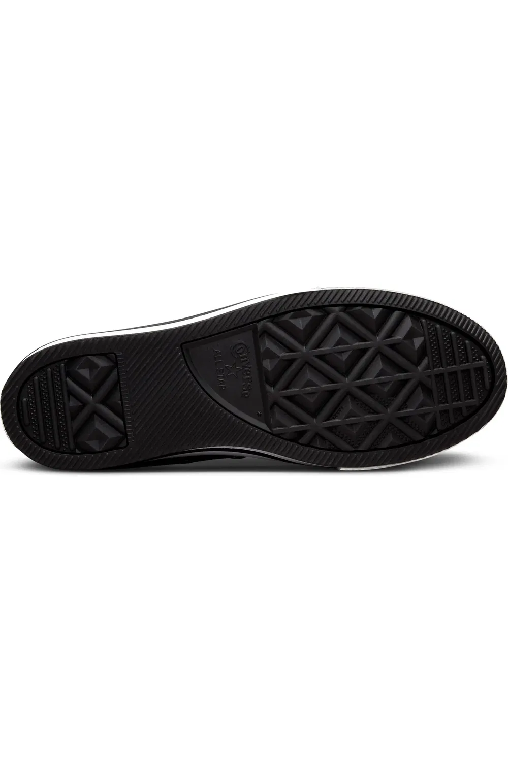 Кеды детские высокие на платформе EVA Chuck Taylor All Star EVA Lift Converse, черный/белый/черный — фото 4