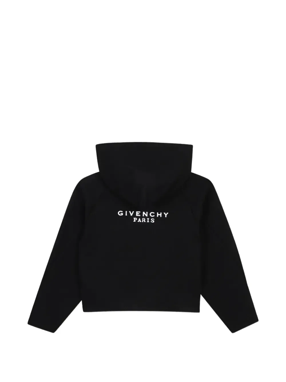 Толстовка на молнии с логотипом Givenchy Kids, черный — фото 2