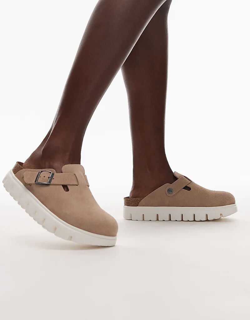 Сабо Birkenstock Papillio Boston песочные