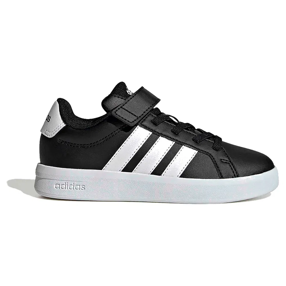 Кроссовки детские Grand Court Adidas, черный