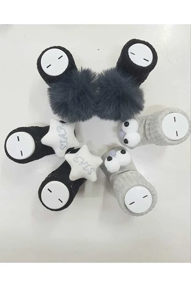 Детский комплект носков для новорожденных с аксессуарами Baby By Bumbo, Multicolor