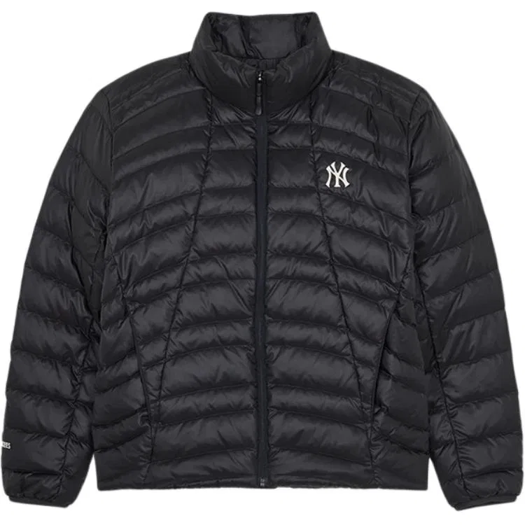 Детская куртка утепленная с воротником-стойкой MLB New York Yankees, Black