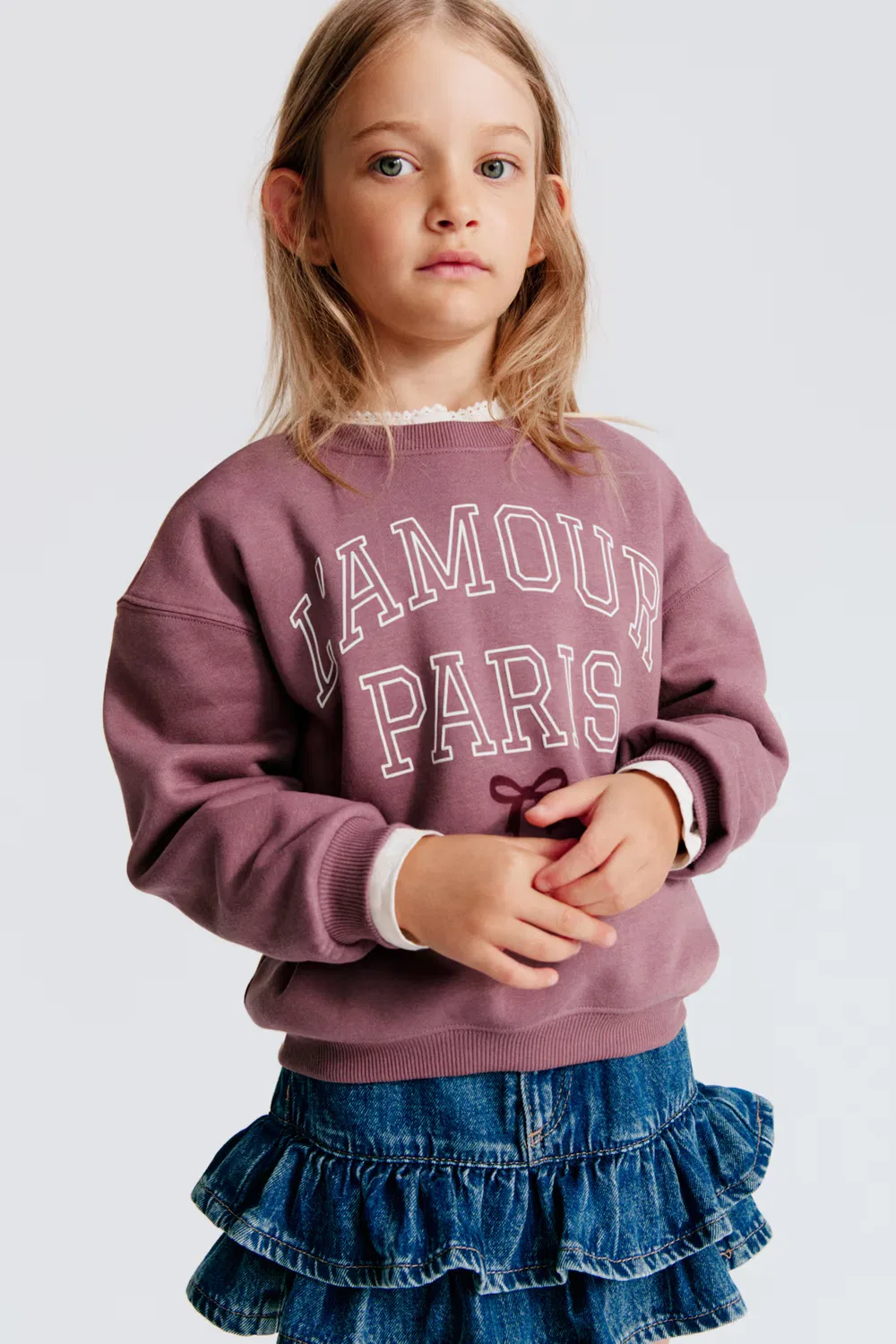 Толстовка с принтом и мягкой внутренней стороной H&M, Mattlila/L'Amour Paris