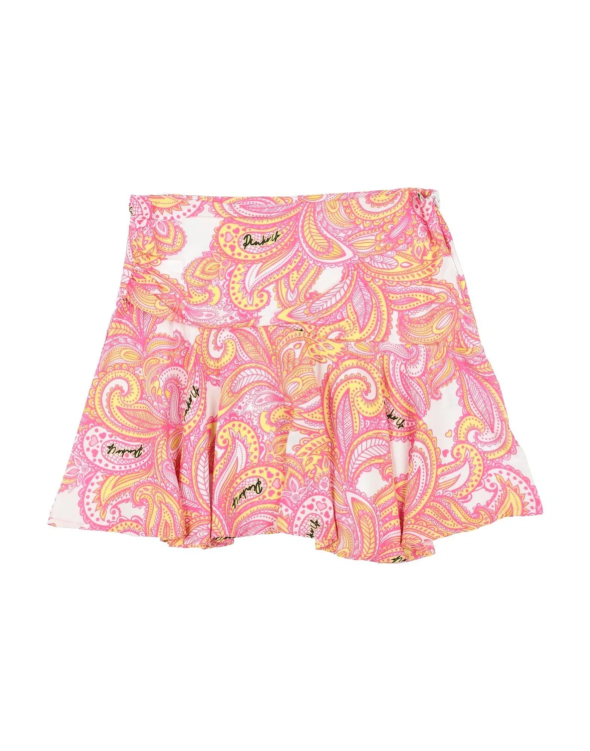 Детская юбка для девочек с принтом Paisley Pinko Up, ярко-розовый