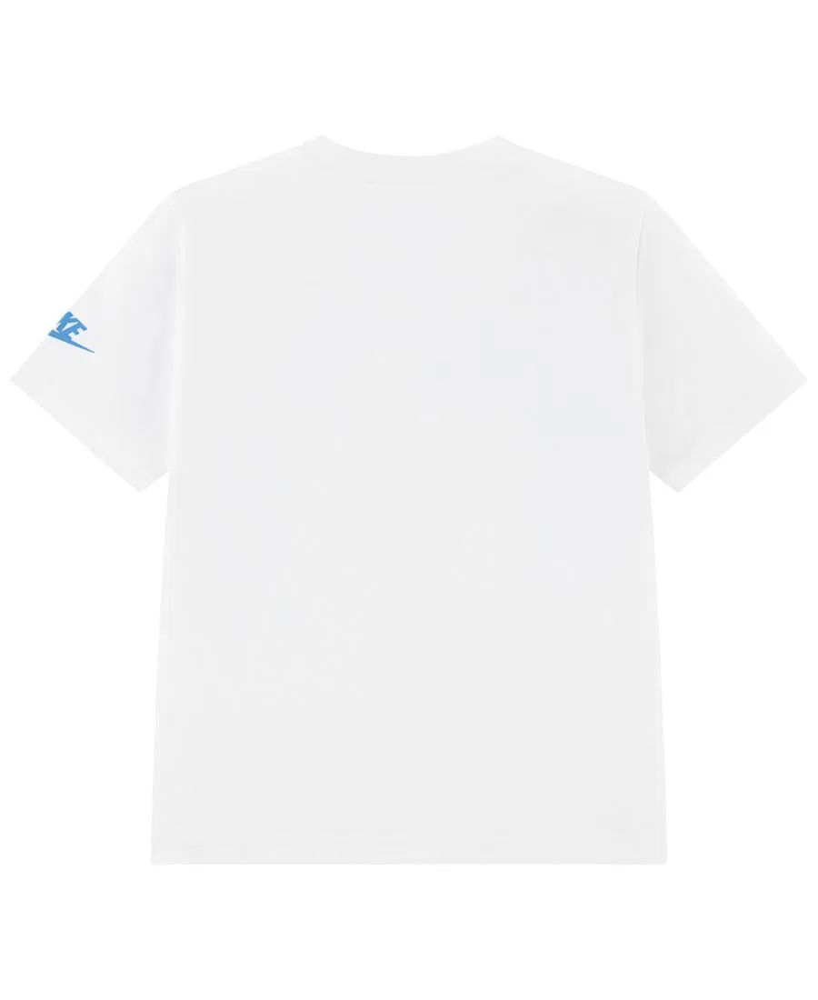 Футболка для мальчиков с принтом Boxy Juice Short-Sleeve Nike, White — фото 2