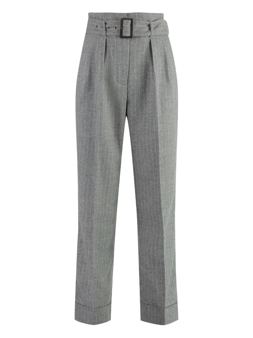 

Брюки в тонкую полоску Peserico, серый