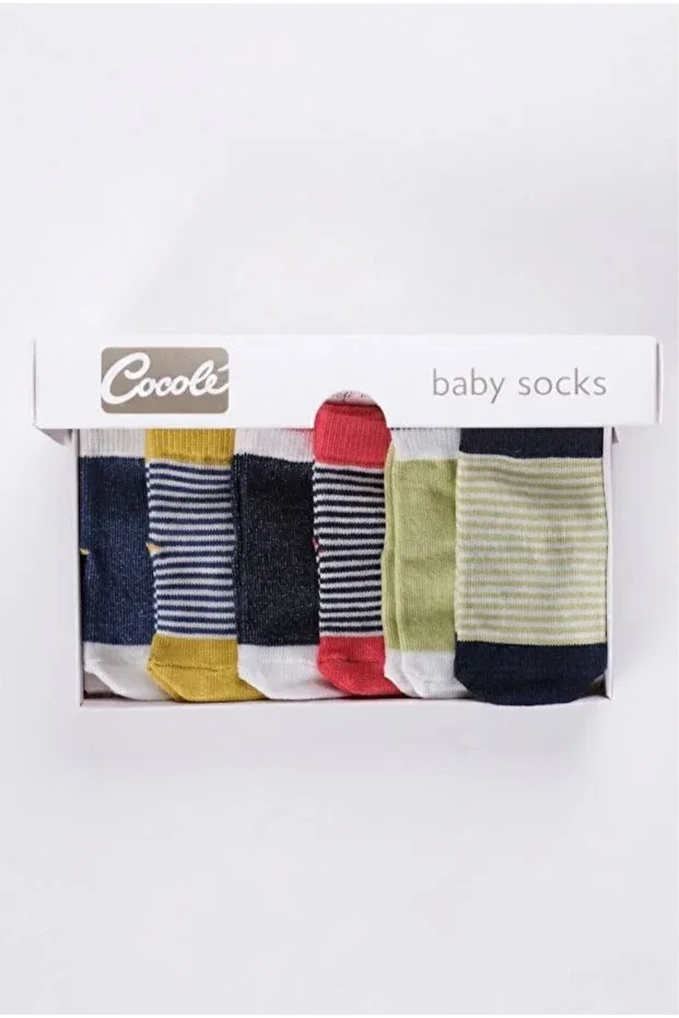 Детские носки с полосками Cocole Socks, Multicolor