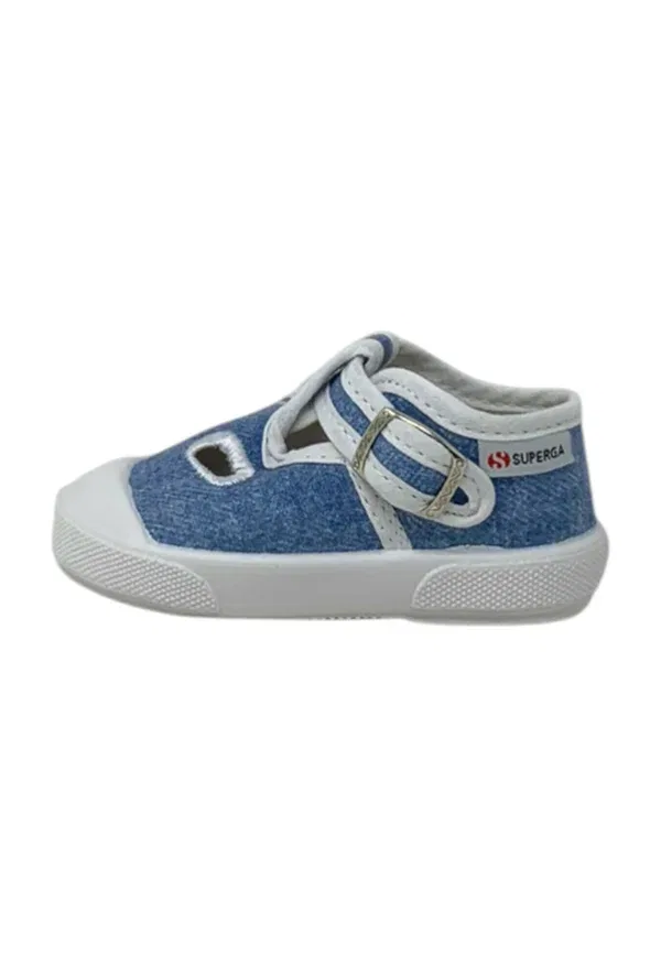 Сандалии unisex Superga, Light Blue, светло-голубой