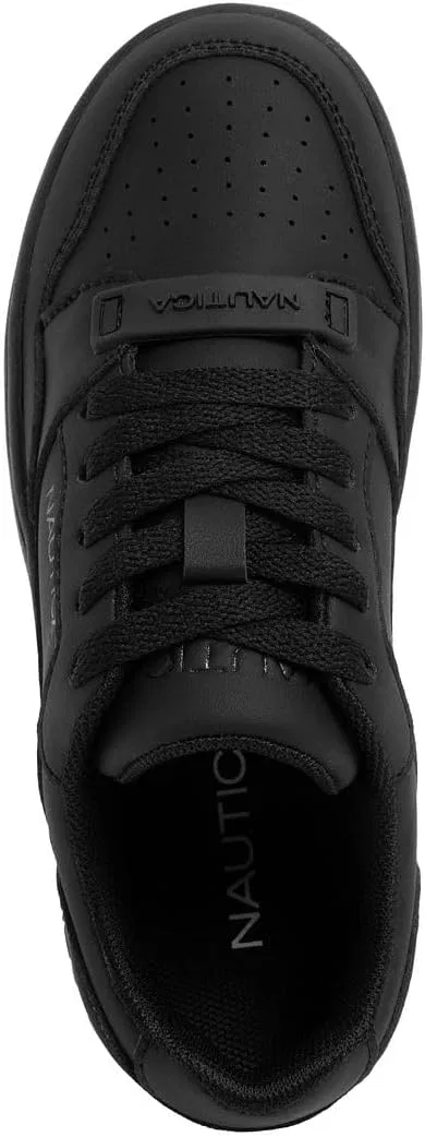 Детские кроссовки для мальчиков с низким верхом Nautica, Black Mono — фото 4