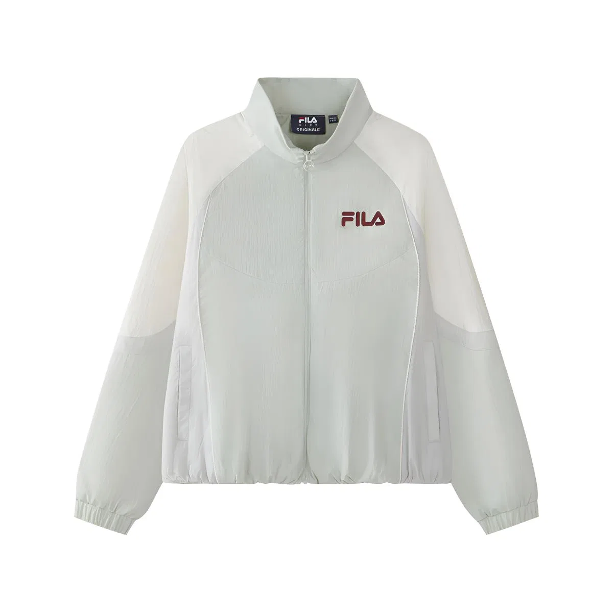 Детская куртка с воротником-стойкой Peapod Green FILA KIDS