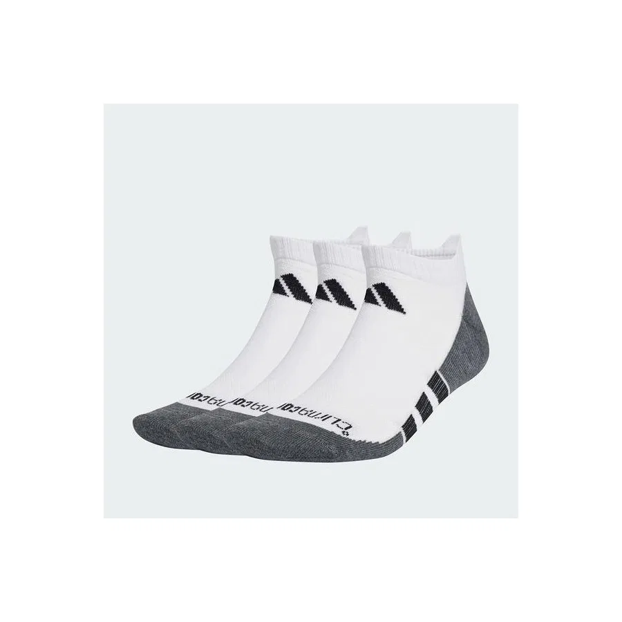 Комплект носков с лодыжкой CLIMACOOL Thin and Light adidas, Бело-черный — фото 3