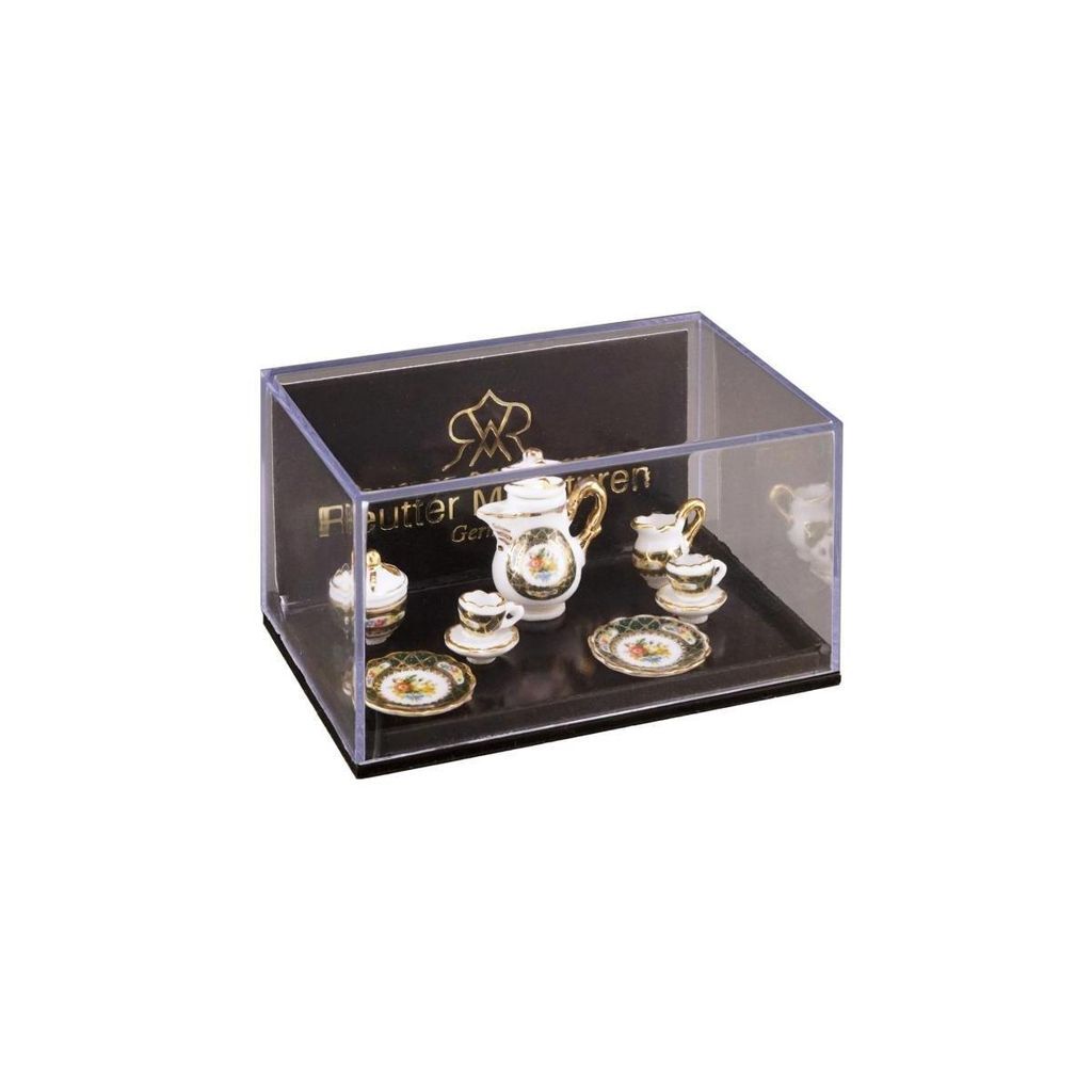 

001.554/6 - Миниатюрный кофейный сервиз на 2 персоны "Ирландский" Reutter Miniaturen