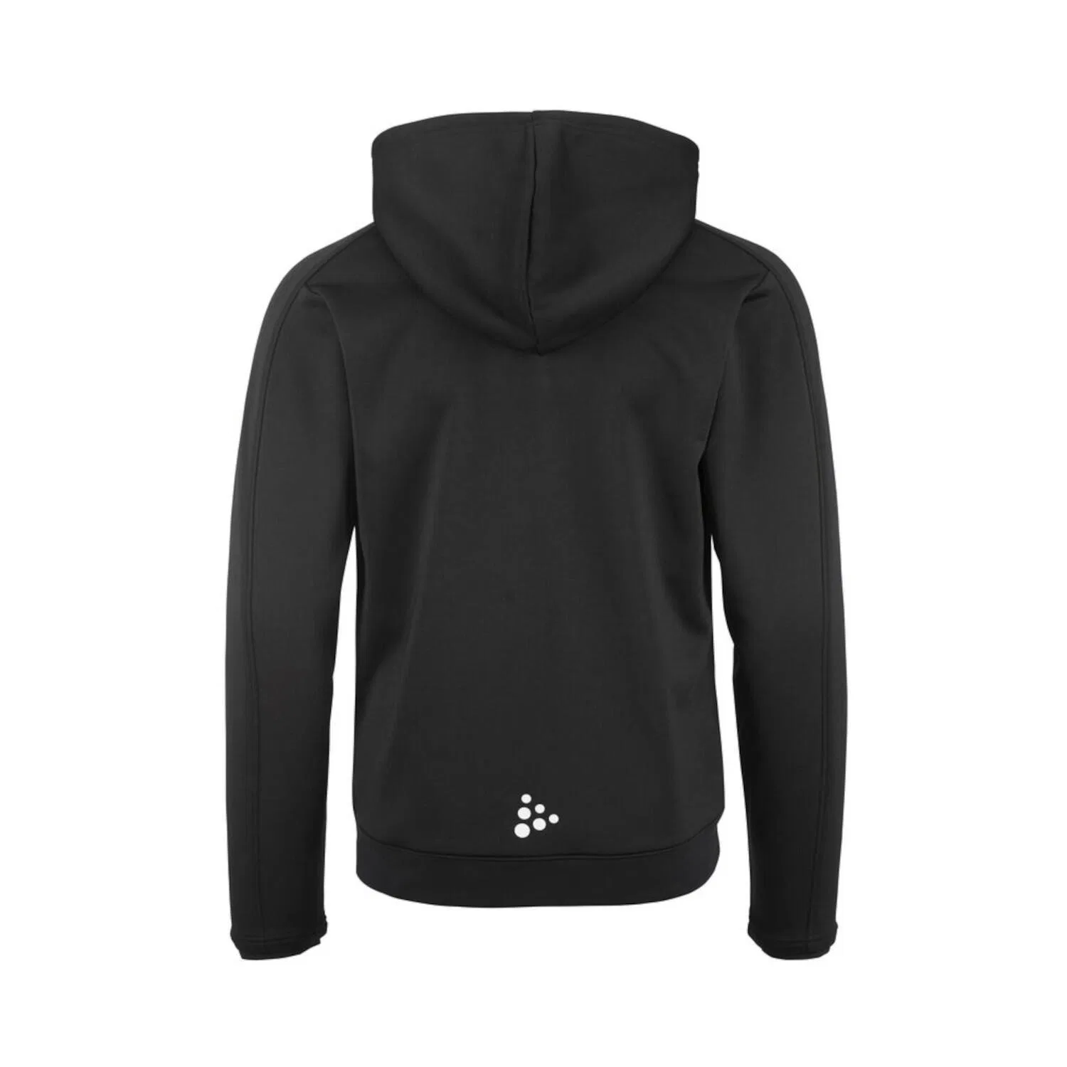 Детская тренировочная куртка с капюшоном Evolve 2.0 Brushed Hood Jacket JR Craft, Schwarz — фото 2