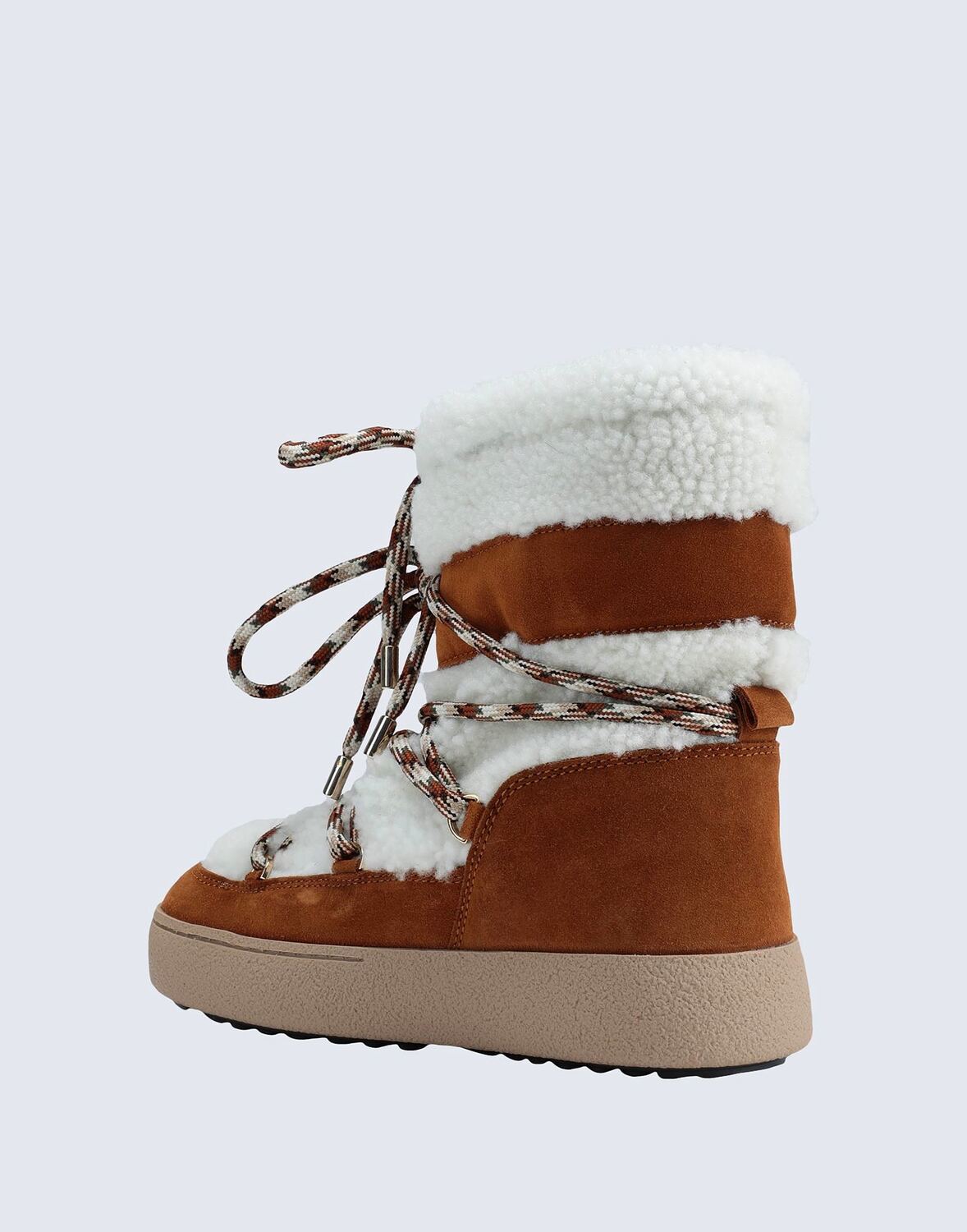 Дутики Moon Boot MB Ltrack Shea, коричневый — фото 4
