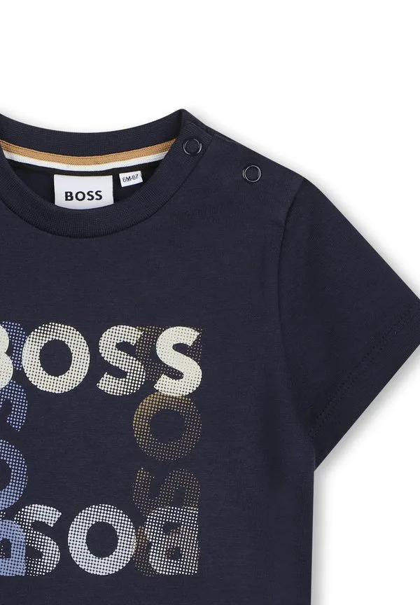 Футболка с принтом kurzärmeliges Boss Kidswear, Bleu Cargo — фото 3