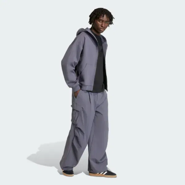 Карго брюки из ткани, Premium Essential, Adidas — фото 4
