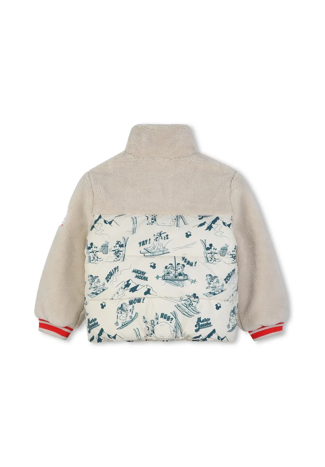 Флисовая куртка Marc Jacobs Kids, Lime Stone — фото 2