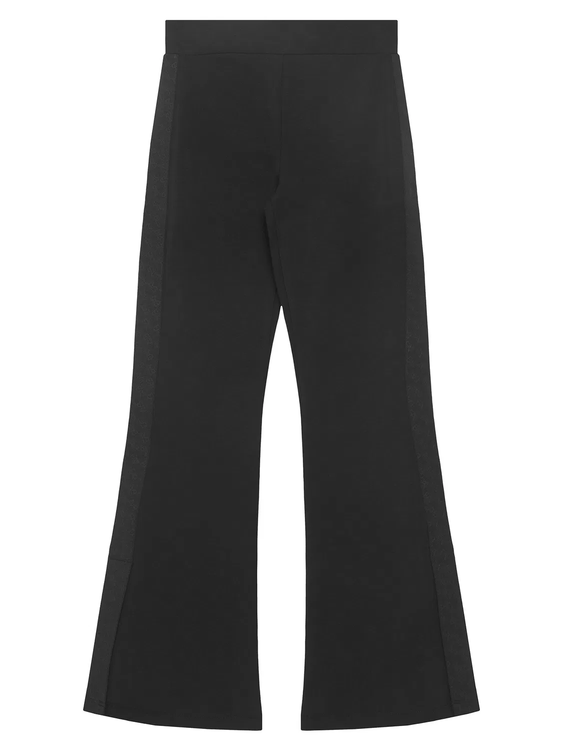 Спортивные брюки-клеш для девочки Ea7 Emporio Armani, черный