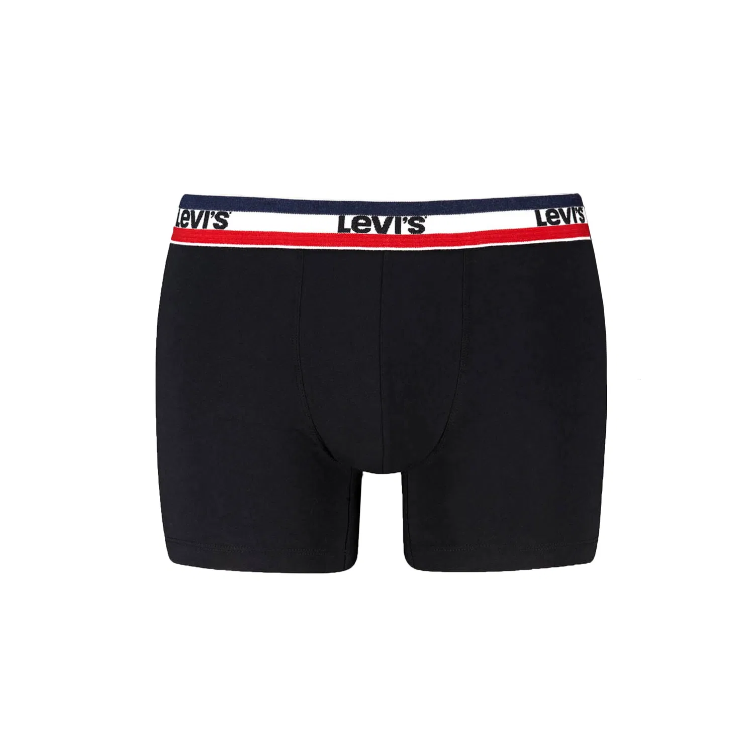 Мужские боксеры спортивные в упаковке 4 штуки Levi's, Black — фото 3
