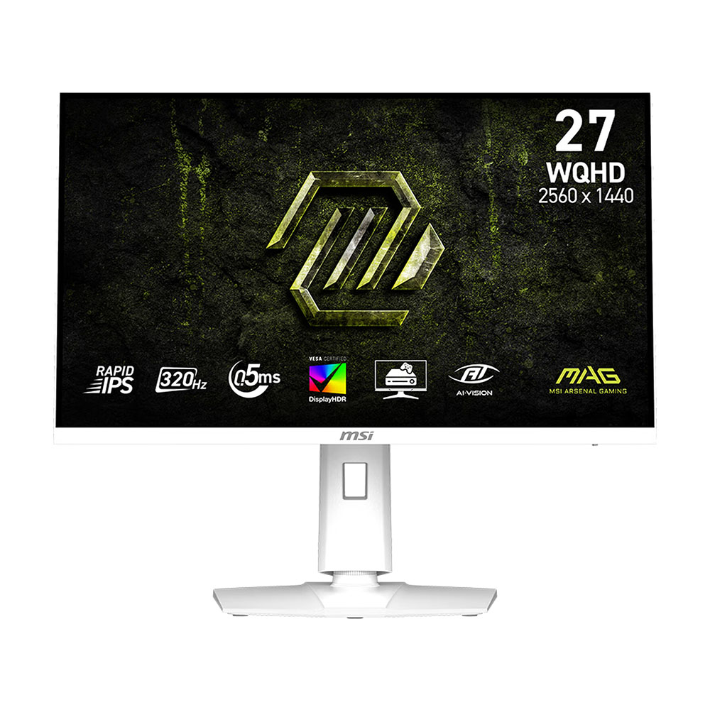 

Игровой монитор MSI MAG 274QRFW X32, 27", 2560x1440, 320 Гц, IPS, белый