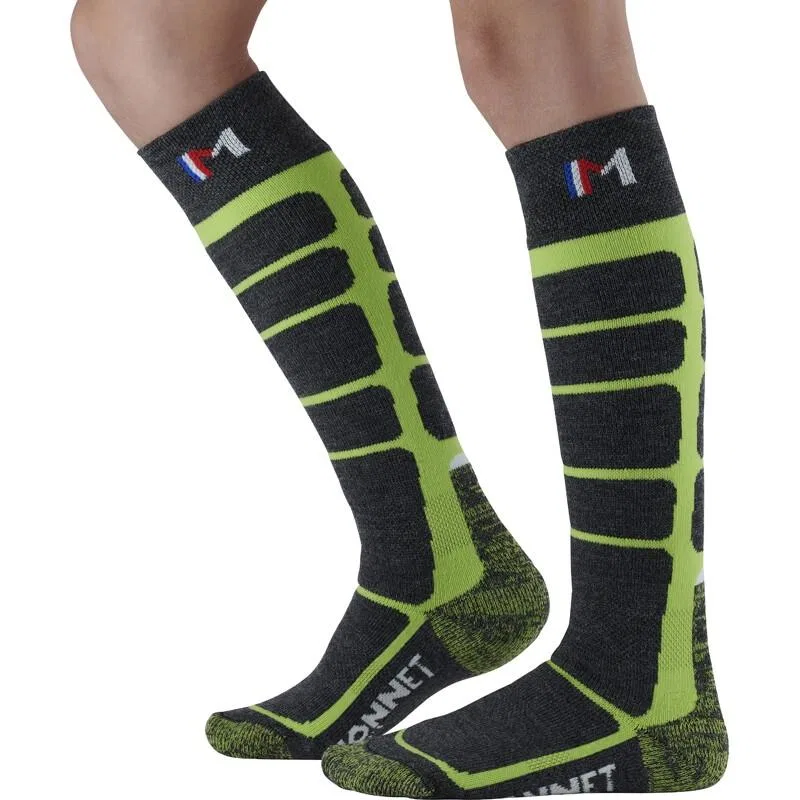 Детские носки из мериносовой шерсти Monnet Wooly, Grun