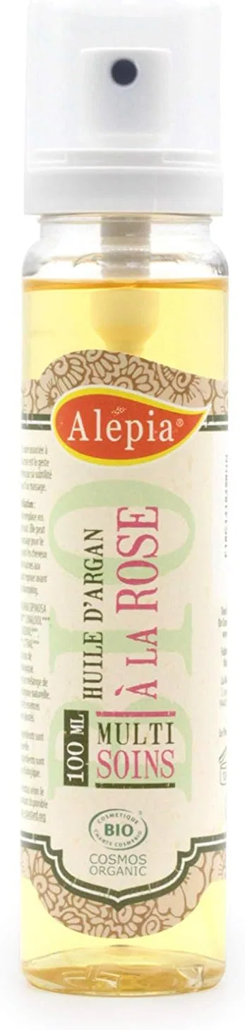 Масло для лица Organic Argan Oil with Rose, Alepia, 30 мл