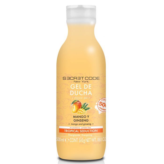 

Гель для душа Gel de Ducha Tropical Seduction Secret Code, 1 unidad
