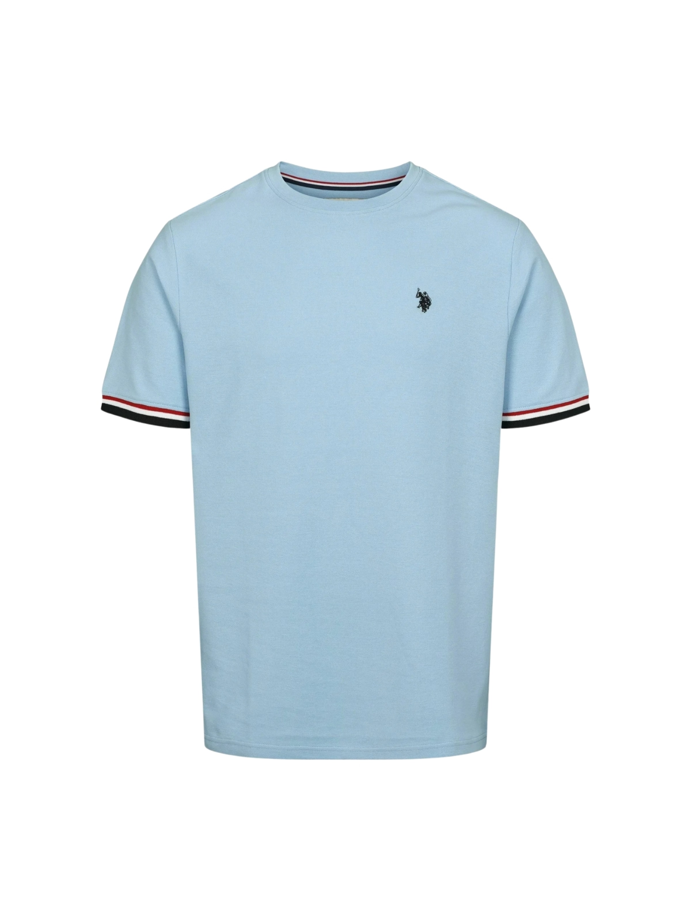 

U.S. POLO ASSN. Рубашка на пуговицах 'UMNils' светло-голубого цвета Regular fit