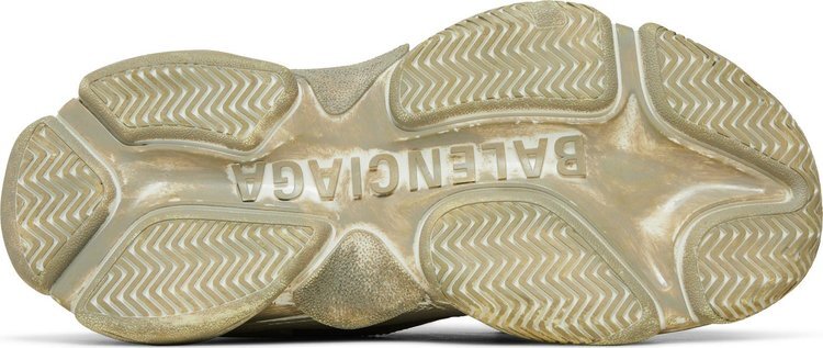 Кроссовки Balenciaga Wmns Triple S Sneaker Light Beige Faded, кремовый — фото 4