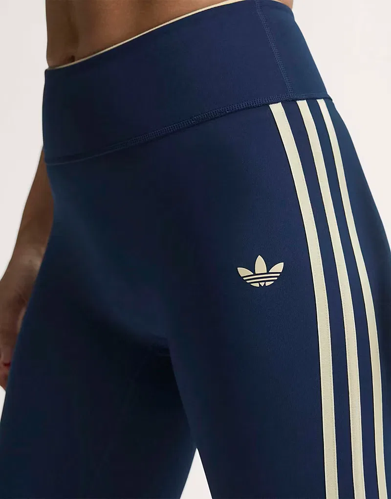 Леггинсы Adidas Originals Sport Superstar 7/8 индиго — фото 2