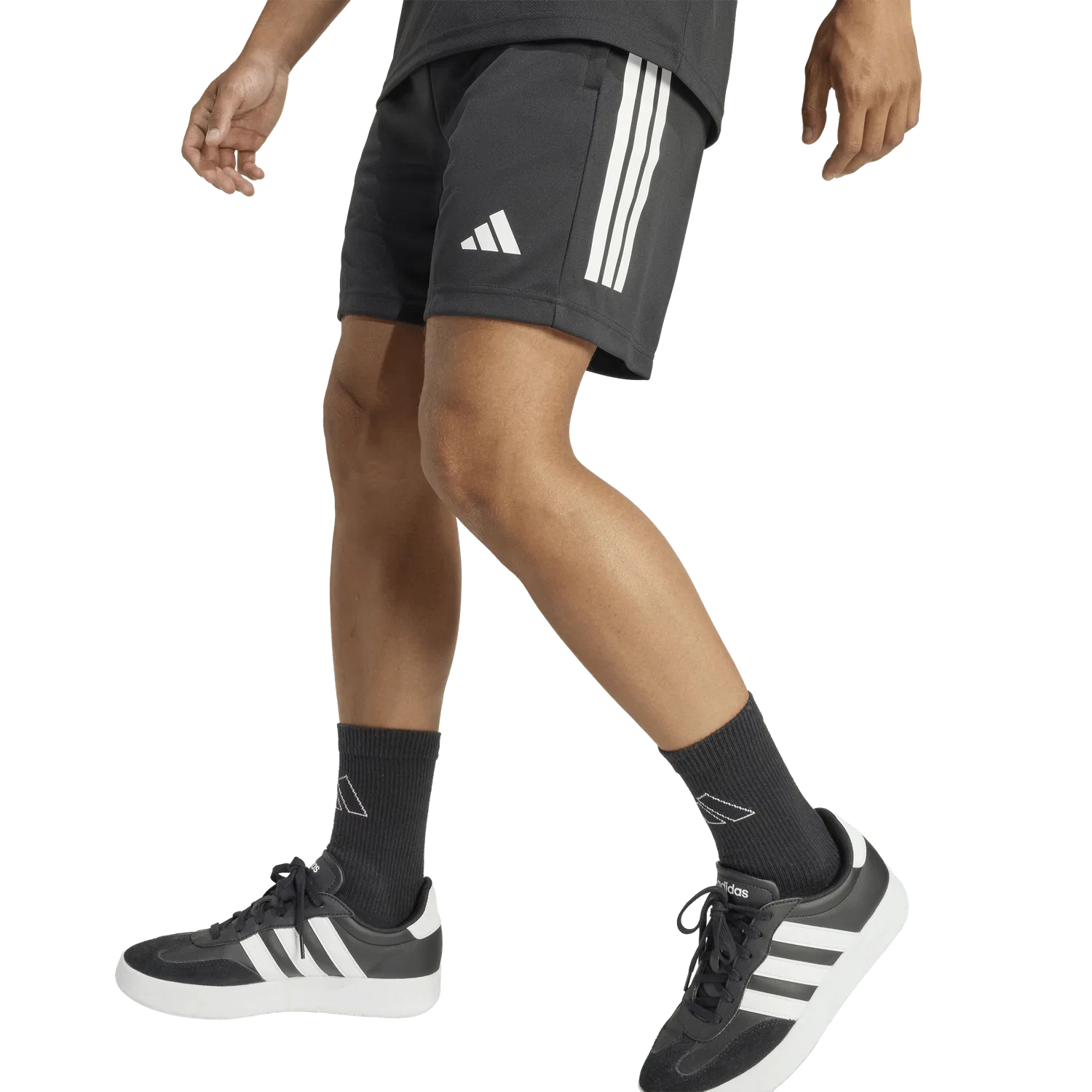 Мужские спортивные шорты Regular Fit Adidas, черный — фото 4
