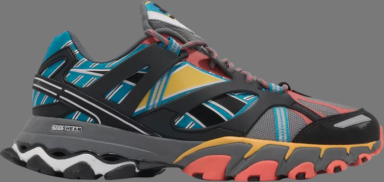 Кроссовки dmx trail shadow 'grey con blue cicid orange' Reebok, многоцветный - фото