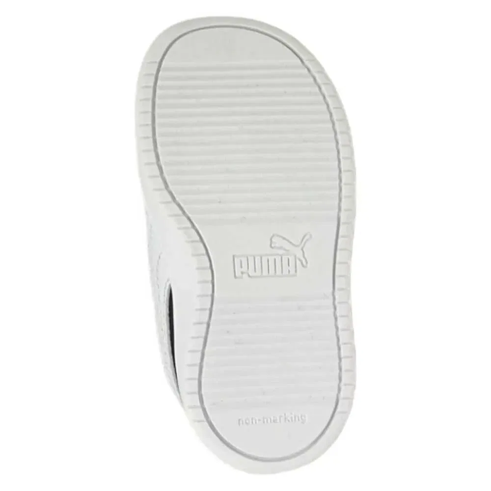 Детские кроссовки для девочек с эластичной шнуровкой Rickie AC Puma, Black — фото 2