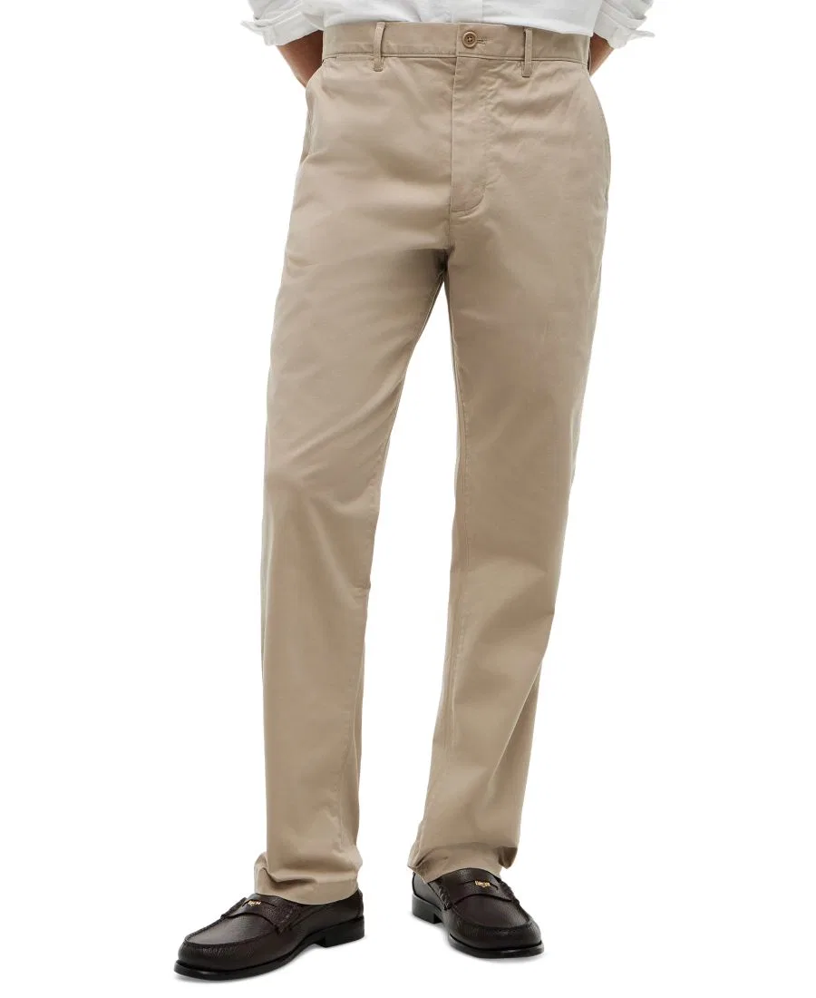 Брюки чинос из стрейч-хлопка, Regular Fit Tommy Hilfiger, Batique Khaki