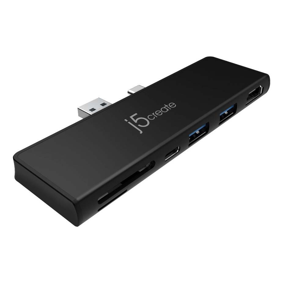 

Док-станция j5create Ultradrive Mini Dock для Microsoft Surface Pro 7, черный