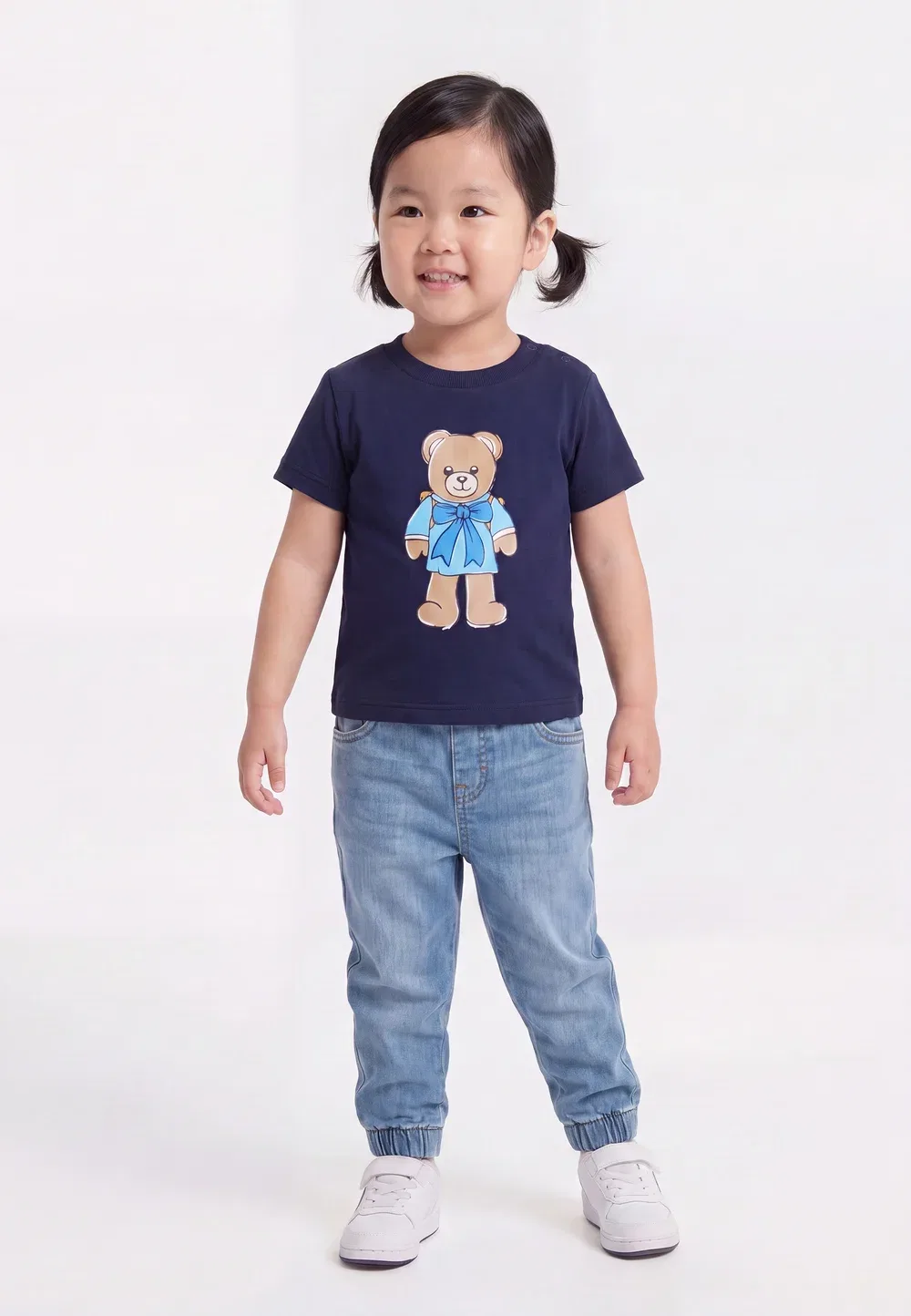 Футболка с принтом Moschino, Blu Navy