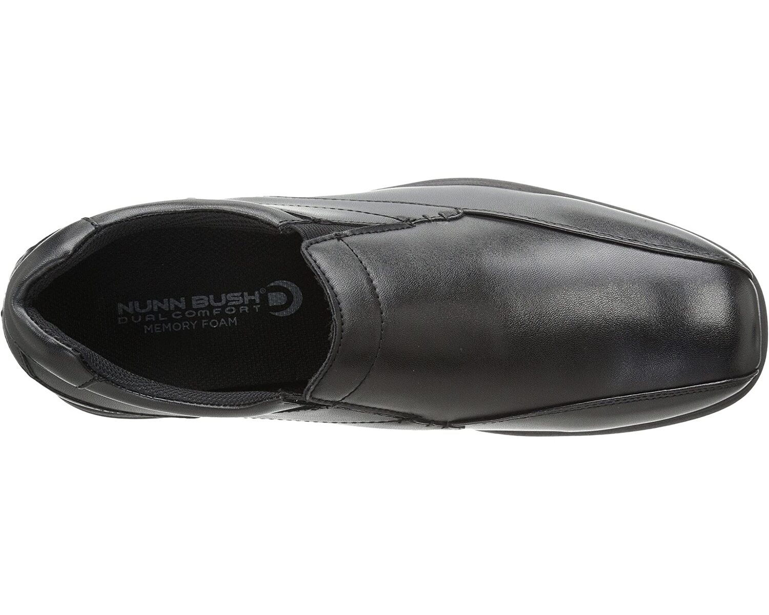 

Лоферы Sanford Slip Resistant Bicycle Toe Work Slip-On Nunn Bush, черный