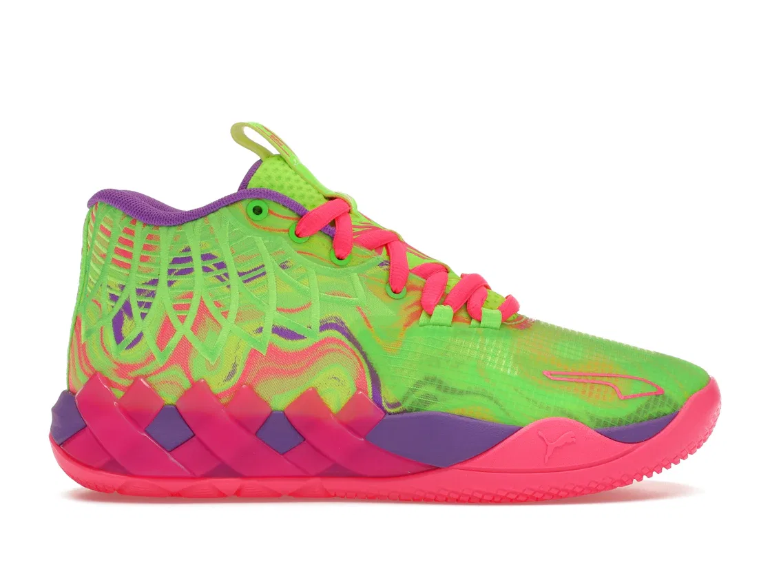 Детские кроссовки Puma LaMelo Ball MB.01, Purple Glimmer/Knockback Pink