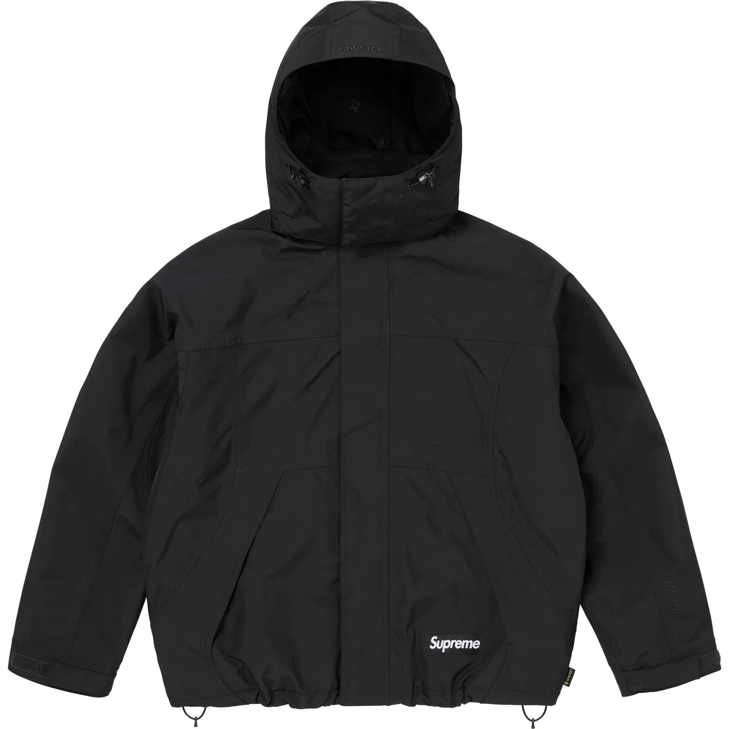 Детская куртка с капюшоном с отстегивающейся подкладкой Moderate Supreme, Black