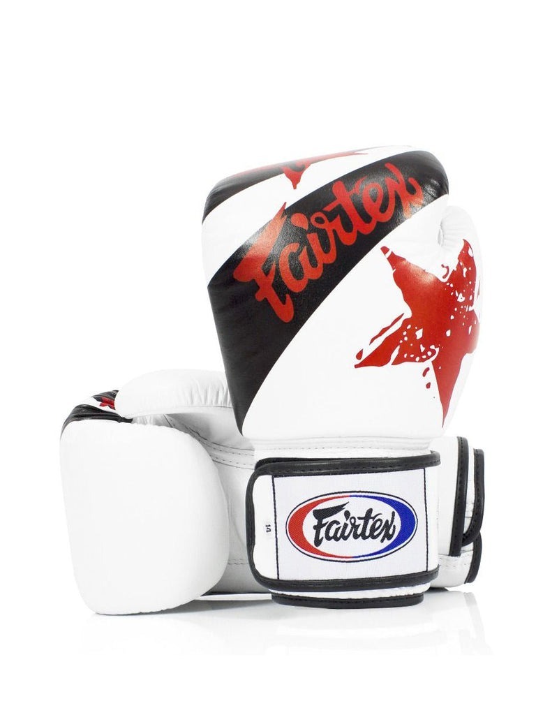 

Боксерские перчатки Fairtex Design-Nation Prints Collection Universal "Tight-Fit", 8 oz., белый