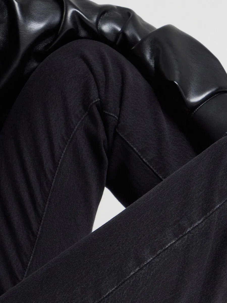 Джинсы LEVI'S Regular 'WEDGIE SLIM' из черного денима — фото 2
