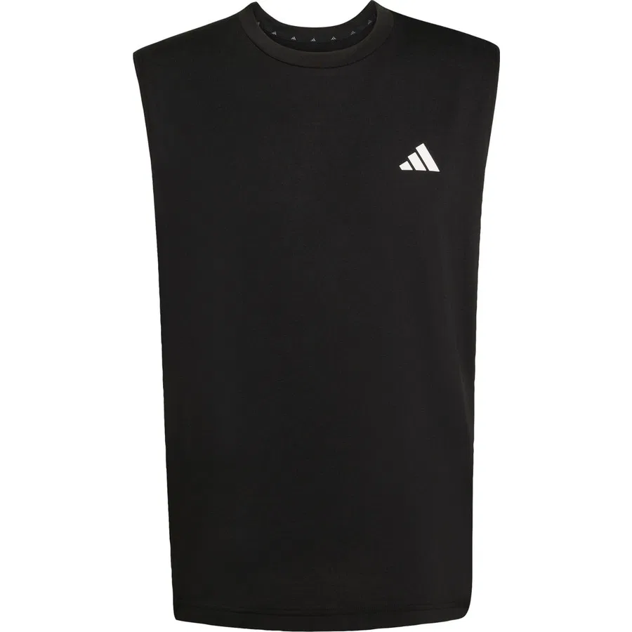 Мужская майка-борцовка с принтом Performance WORKOUT ESSENTIALS FEELREADY adidas, Белый — фото 3