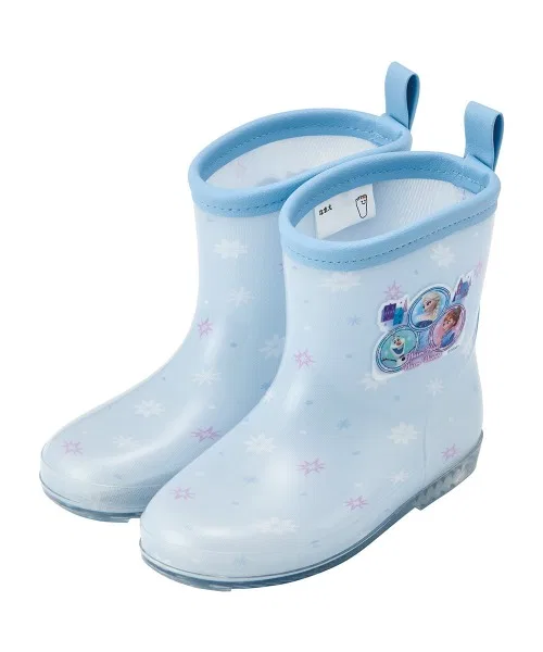 Детские резиновые сапоги с принтом 16-18 см Skater, Light Blue