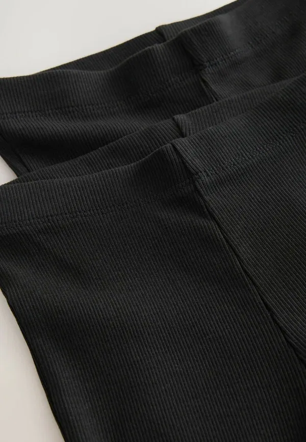 Леггинсы хлопковые 2 pack - leggings - trousers Next black, черный — фото 3