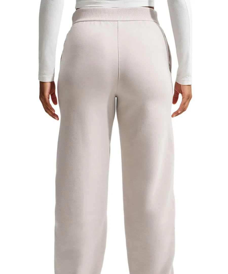 Женские джоггеры с высокой посадкой Dri-FIT ImpossiblySoft 24.7 Nike, Cream II College Grey — фото 3