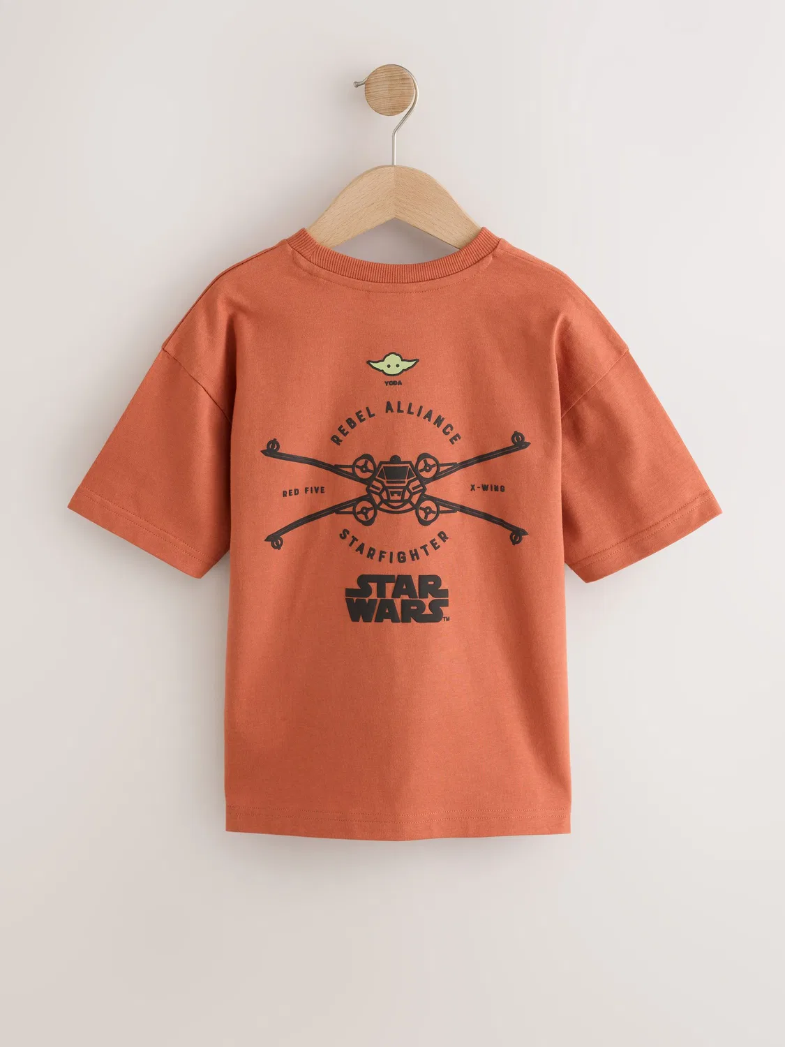 Футболка с принтом Star Wars, Rust Brown Next — фото 4
