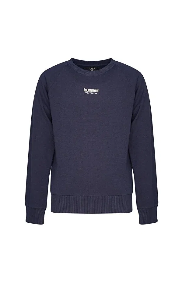 Детская толстовка для девочек с принтом Alamur Hummel, Blue — фото 3