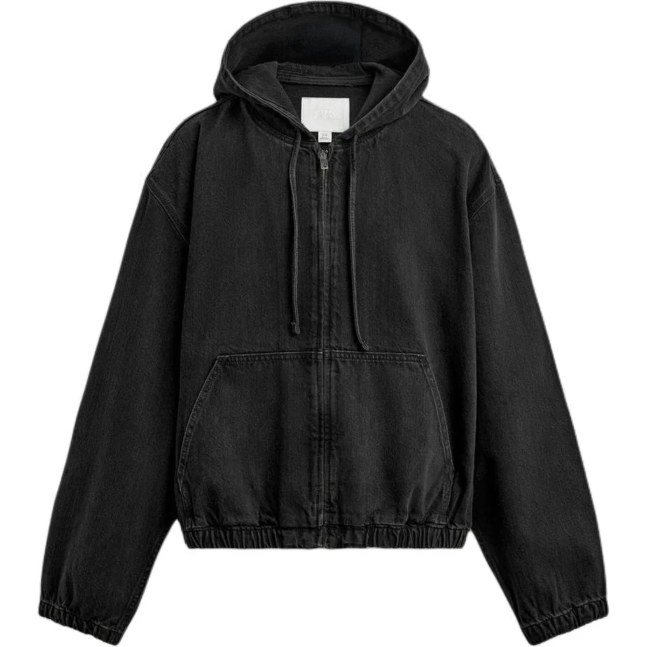 Мужская джинсовая куртка Carbon Moderate ZARA, Carbon